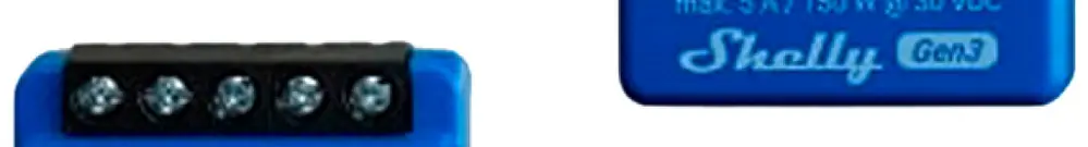 Actionneur-commutateur RF INC Shelly 1 Mini Gen3 Bt/Wi-Fi 1can 110…240V 2pcs 