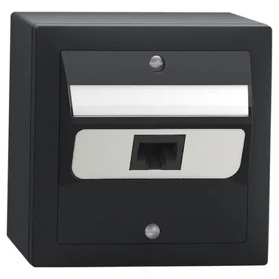 Kit di montaggio AP SIDUS A 1RJ45 antracite 