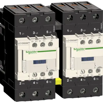 Contacteur inverseur AMD Schneider Electric 230VAC 65A LC2D65AP7 
