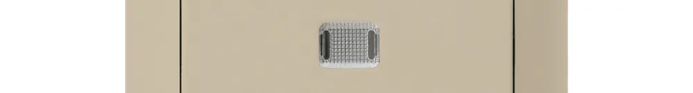 Pulsante luminoso INC kallysto ARK 2L beige 
