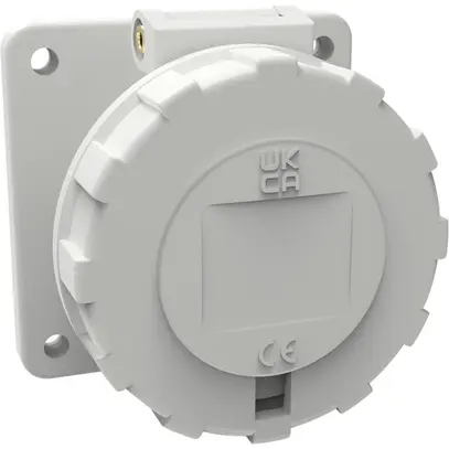 Presa INS Bals CEE Q-C TE 16A 5P >50V 1h IP67 Ni 75×75mm 