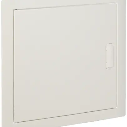 Porte métallique blanc pour distributeur Ekinoxe 2×14 