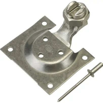 Kit di raccordo per lamiera AV 7 acciaio inossidabile A2, capocorda c.vite Ø6mm 