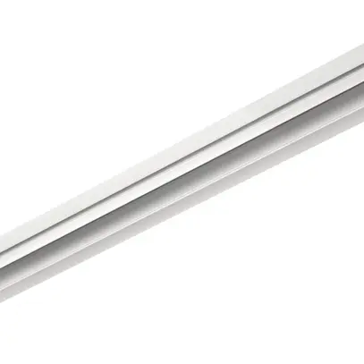 Binario conduttore INS SLV TRACK 48V 1fa alluminio bianco 2000mm 