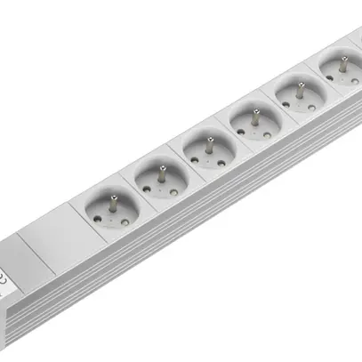 Prise multiple Rittal DK 7240.510 19" 1UH 230VAC/16A 7×CEE7/5 