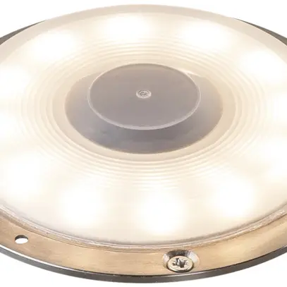 Lampada da terra LED SLV BIG PLOT 5,5W 3000K 460lm Ø124×16mm acciaio-pregiato316 