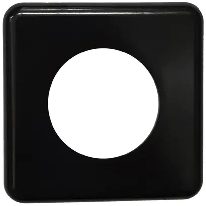 Placca di copertura I 45mm nero 1×45mm nero 