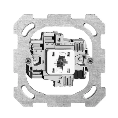 Einsatz Leuchtdruckschalter FH 3/1L LS, LED blau beleuchtet 