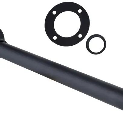 Befestigungsfuss Schneider Electric XVB, mit Stützrohr 400mm, Aluminium, schwarz 