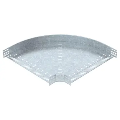 Gomito BET RB 90° 85×600mm acciaio zincato a caldo per immersione 