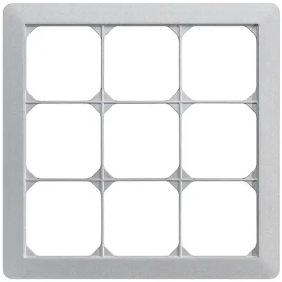 Telaio di copertura INC kallysto.trend 3×3 arktis 214×214mm 