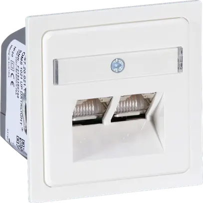 Prise Gbit FOP encastrable 2xRJ45 