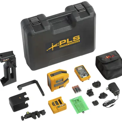 Livello laser a 6 punti Fluke-PLS 6G RBP SYS 30m ≥3h verde 525nm 