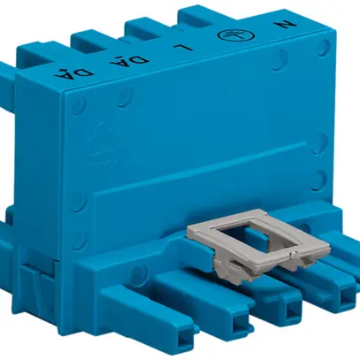 Distributore H WINSTA MIDI 770 5L 1 spina/2 prese, blu 