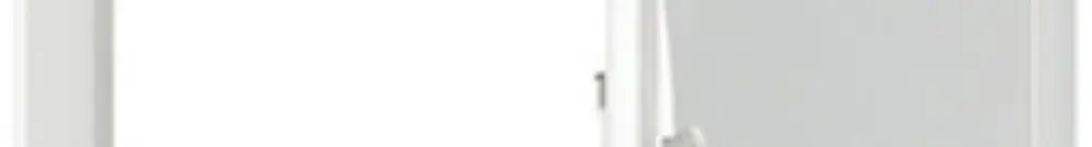 Cornice con porta Hager univers 353×853×10mm IP00 bianco per FW51U.. 