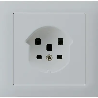 Presa INS HA kallysto tipo 25 con morsetti innesto con scatola G3 grigio chiaro 