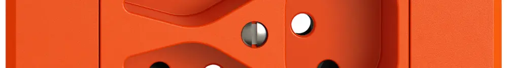 Kit di montaggio INC EDIZIO.liv SNAPFIX® per presa 3×T13 shutter ar 