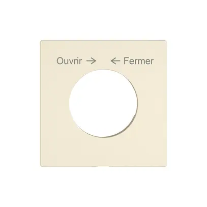 Kit di montaggio EDIZIO.liv SNAPFIX® pulsante girevole chi.Ouvrir → ← Fermer cr 