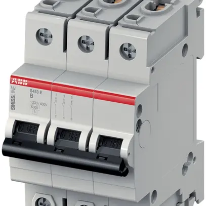 Disgiuntore ABB S453E SMISSLINE CL 3L B-63A 6kA 