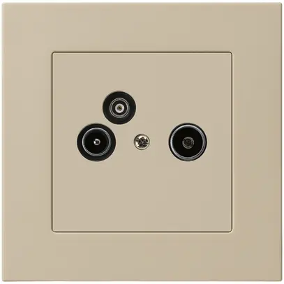 Prise pour antenne ENC R/TV/données kallysto.pro 2GHz 14db beige 