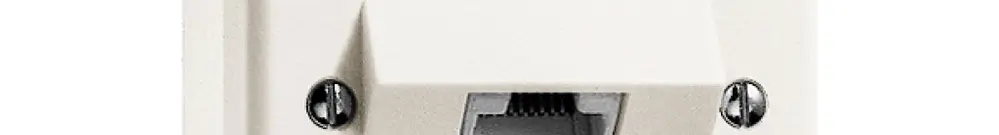 Scatola di raccordo AP X 1RJ45 bianco 