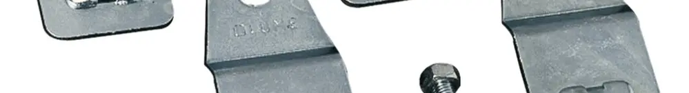 Kit de fixation au mur Hager Orion.Plus acier 4 pièces avec vis M6×12 