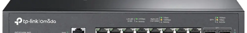 Switch TP-Link Omada SG3210X-M2 8×RJ45 2.5GbE 2×SFP 10GbE gestibile 
