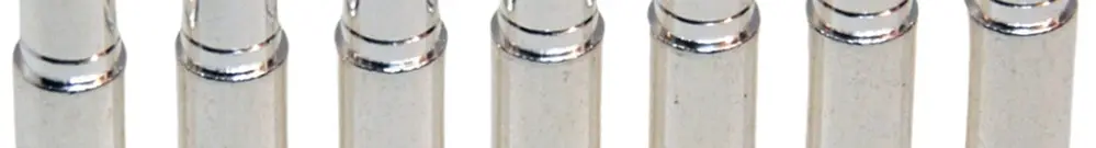 Spinotto per contatore 100A 6/7/45mm otondo set di 7 pezzi c.tacca di posizion 