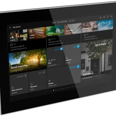 Schermo tattile 10" ABB-SmartTouch, KNX/free@home/ABB-Welcome, nero/ac-pr 