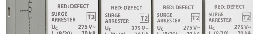 Parasurtension FINDER 7P.25 SPD forme de réseau DC TN-S 4L 230V 160A 4UM 