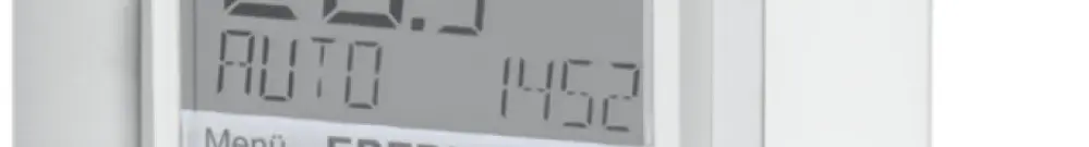 UP-Uhrenthermostat Eberle FIT 3F CH, Display weiss, 230V 1S 10…40°C, ws 