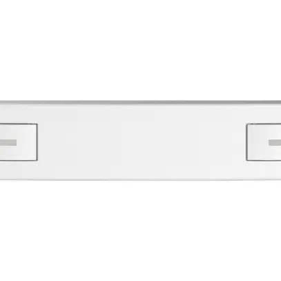 Pulsante 1/4 EDIZIO.liv SNAPFIX® p.KNX&UNI c.LED comando a 2 tasti bi 
