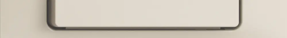 Leuchtkombination LS 6/1L+T23 crema, 16A EDIZIOdue mit Linse, LED gelb 