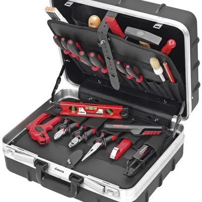 Valise d'outils CIMCO CH 2021 28 pcs our apprenti matière synthétique 