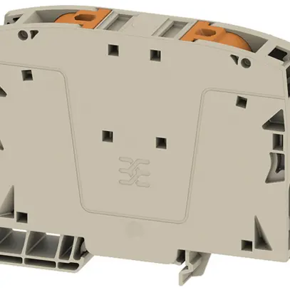 Durchgangs-Reihenklemme WM A2C 50/70 70mm² 150A 1000V PUSH IN 2×1 TH35 beige 