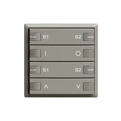 Kit frontal ON-OFF mot.scène 2c/4t ZEP EDIZIOdue gris foncé 