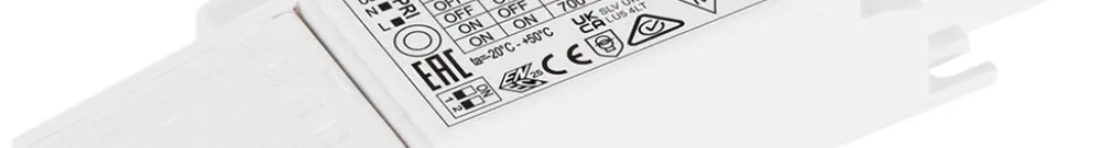 Alimentation LED SLV 7…9.8W 25V 500…700mA VAR 122×41×23mm 
