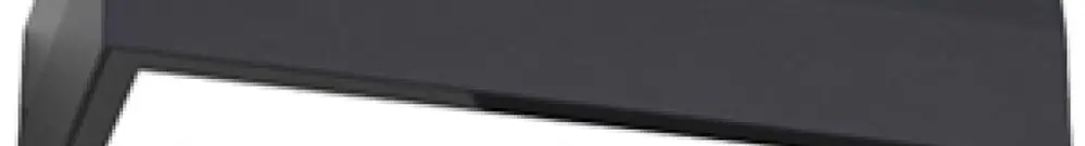 Applique LED DOTLUX BRICK 10W 722lm 830/840 IP65 DALI 200×100mm noir 