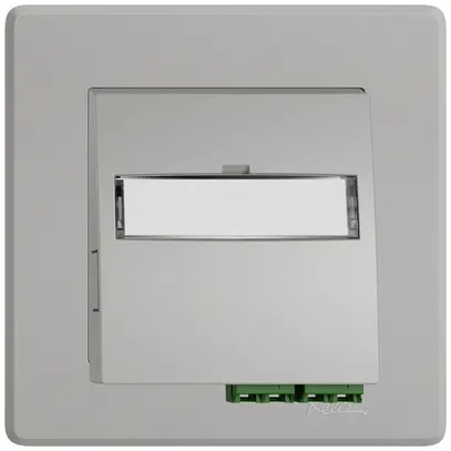 Prise FTTH ENC EDIZIO.liv SNAPFIX® LC APC Diamond F-3000 1 connecteur grc 