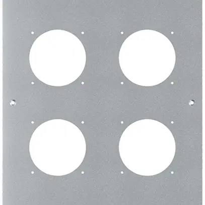 Plaque de montage ENC robusto 4×2 aluminium, nature 
