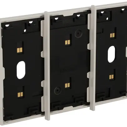 BUS-Rahmen Living Now MyHOME 3 Module Montage auf 3-moduligen Dose weiss 