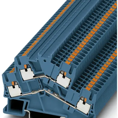 Borne 2 étages 0.14…4mm² bleu con.Push-in PTTBS 2.5 BU 