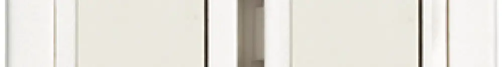 Boîte cat.6 FLF double vide blanc 