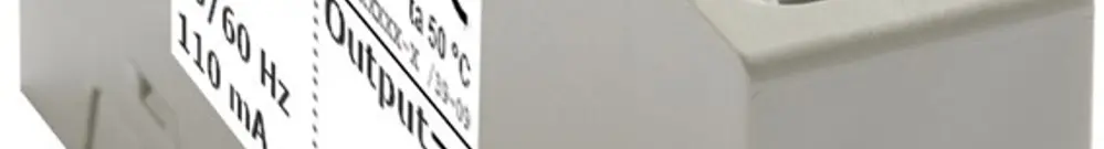 Alimentation AMD Comatec PSM1, IN: 230VAC, OUT: 12VDC/10W, stabilisé, 1UM 