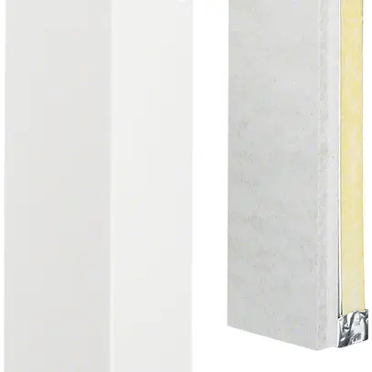 Piastra terminale tehalit FWK 3E E30 50×210mm, bianco traffico 