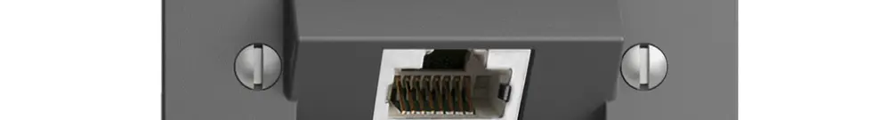 Presa INC 1×RJ45/s 4P ITplus EDIZIOdue grigio scuro 