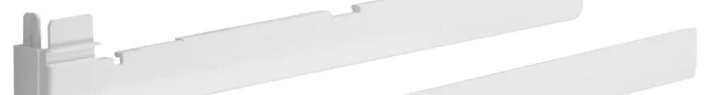 Cornice di elevazione Hager volta 2-file 348×505×9mm IP30 bianco puro 
