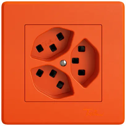 Presa INC EDIZIO.liv SNAPFIX® 3×T23 ar 