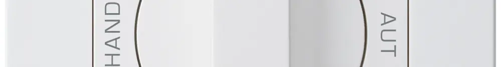 Interruttore rotativo INC 0-Hand-0-Aut. kallysto.pro 2/1L bi con manopola 
