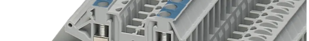 Borne d'installation 0.2…4mm² L/N/PE raccordement à vis gris 